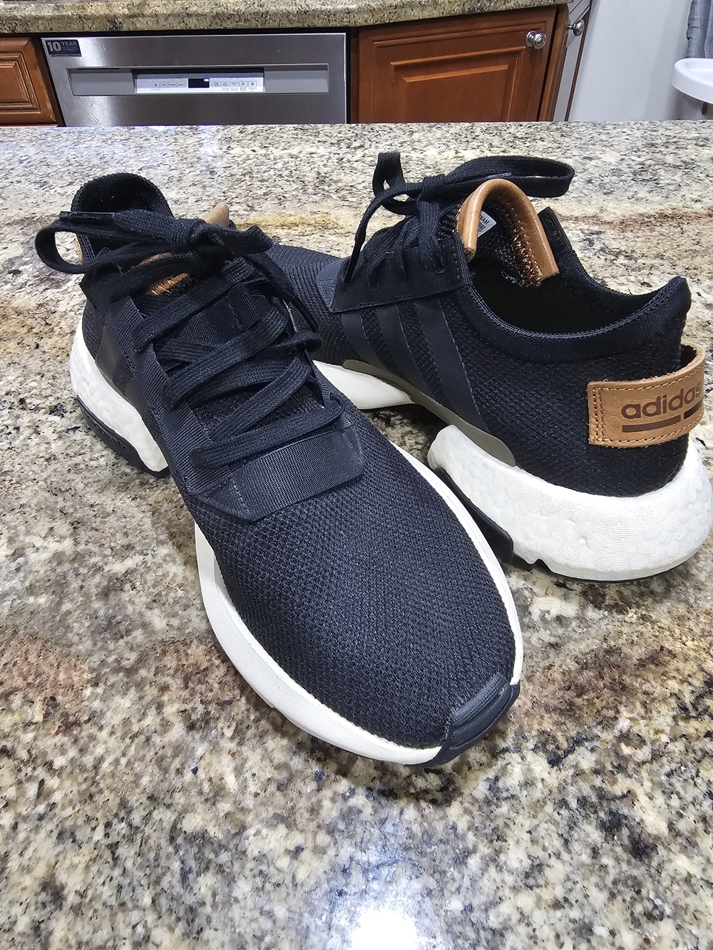 Adidas Men's Shoes P.O.D. S3.1 Core Black Timber Size 9.5 G54741